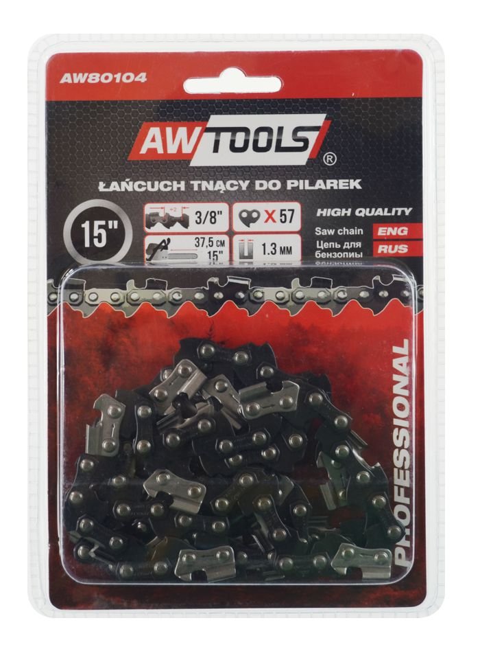 Фото - Інша садова техніка AWTools ŁAŃCUCH TNĄCY 40cm/57/3/8"/1,3 / BLACK LINE 