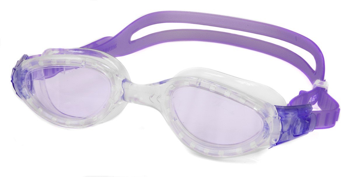Aqua Speed AquaSpeed, Okulary pływackie, Eta, rozmiar M, fioletowe transparentne