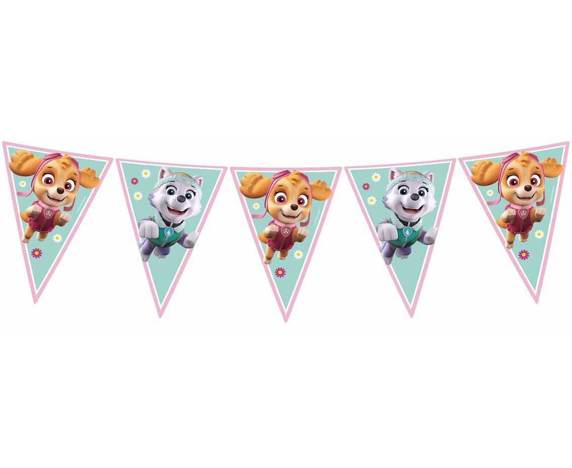 Procos Baner flagi "Paw Patrol Skye and Everest" PROCOS 230 cm 90279