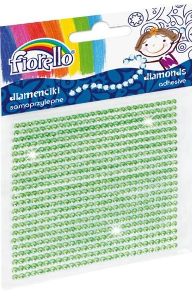 KW Trade Fiorello, diamenciki samoprzylepne, zielone
