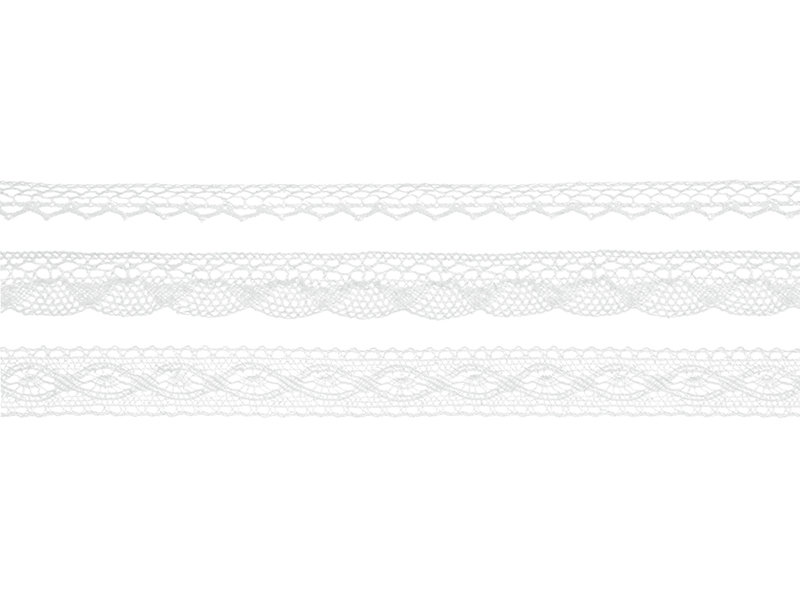 P&D Koronka Vintage biała, 3 X 1,5 m.