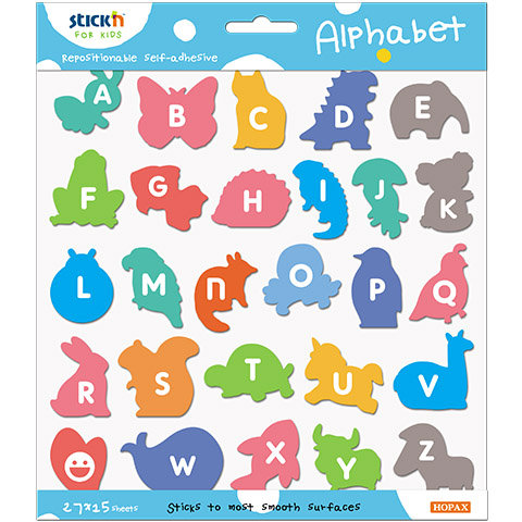 Ateneum Notes samoprzylepny do nauki alfabetu