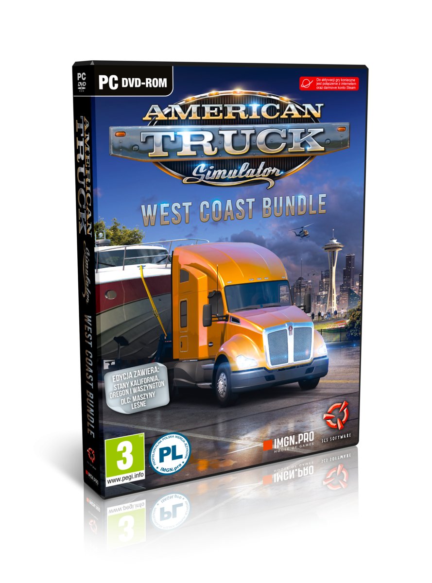 American Truck Simulator West Coast Bundle GRA PC