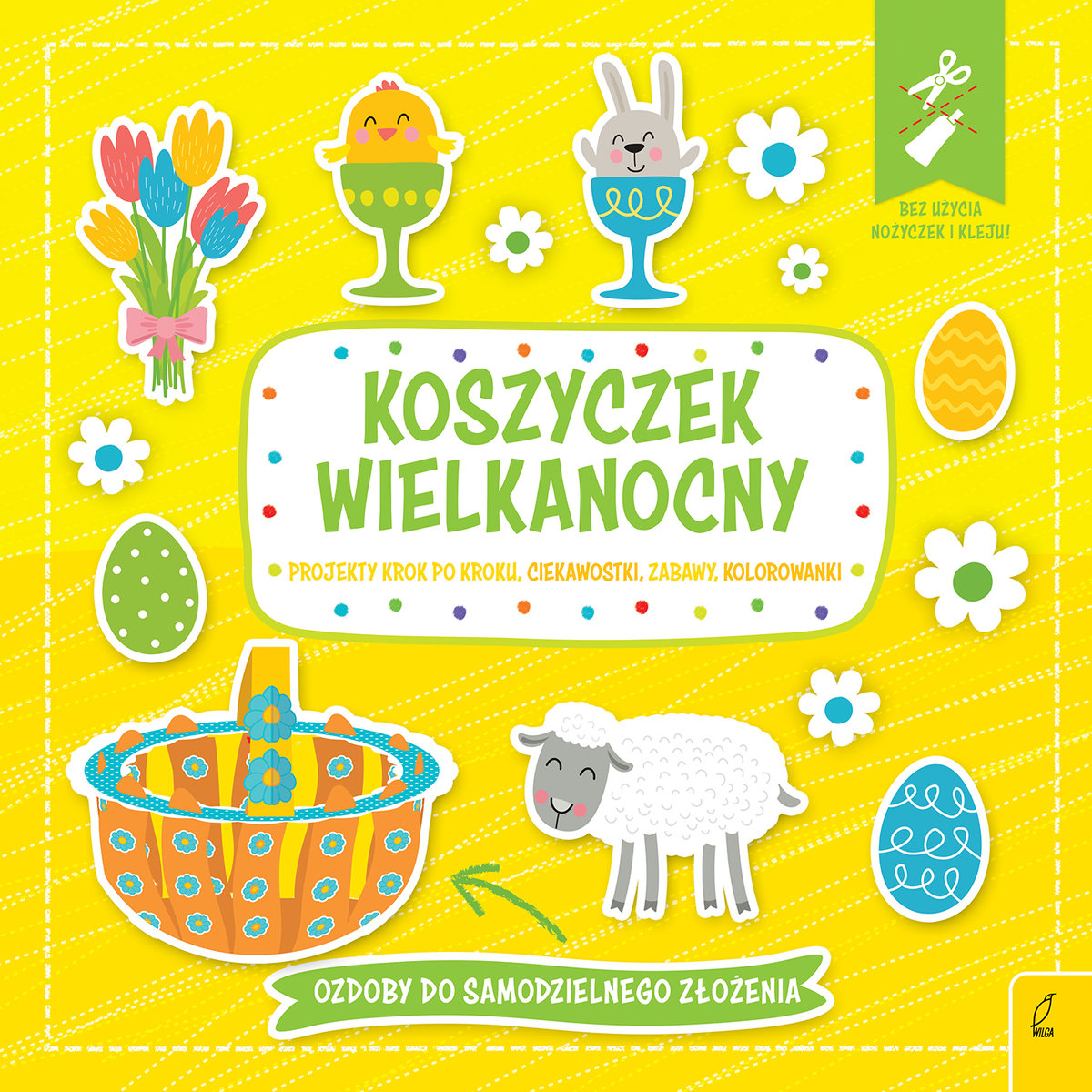 Koszyczek wielkanocny Wypychanka