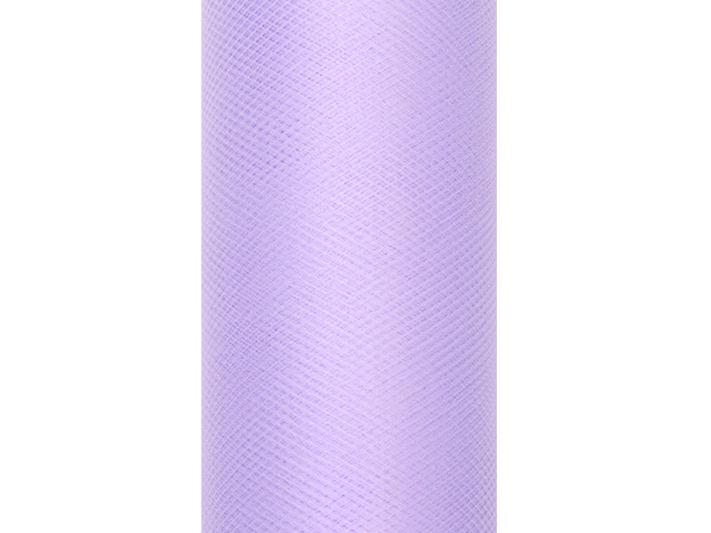Party Deco Tiul gładki liliowy - 15 cm x 9 metrów - 1 szt. TIU15-004
