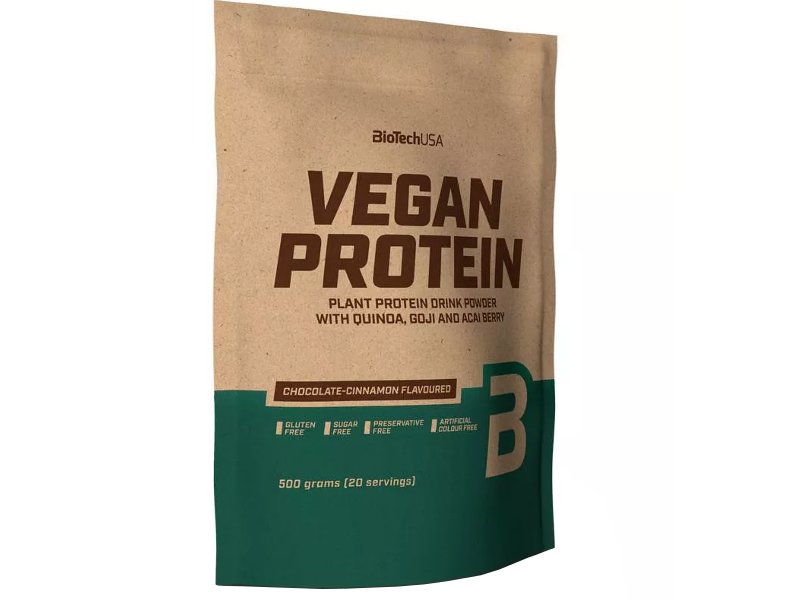 BioTech, Suplement diety, Vegan Protein, 500 g