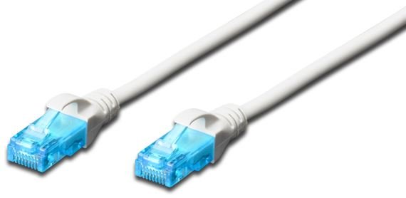 Digitus Patchcable RJ-45-50cm-UTP-CAT 5e-biały DK-1512-005 WH DK-1512-005/WH