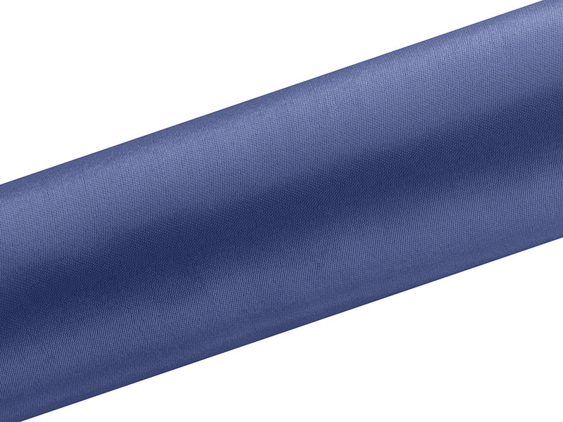 PartyDeco Satyna gładka, niebieska ciemna 0,16 x 9 m SATR16-001C