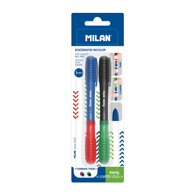 MILAN Długopis Sway combi duo (2szt)