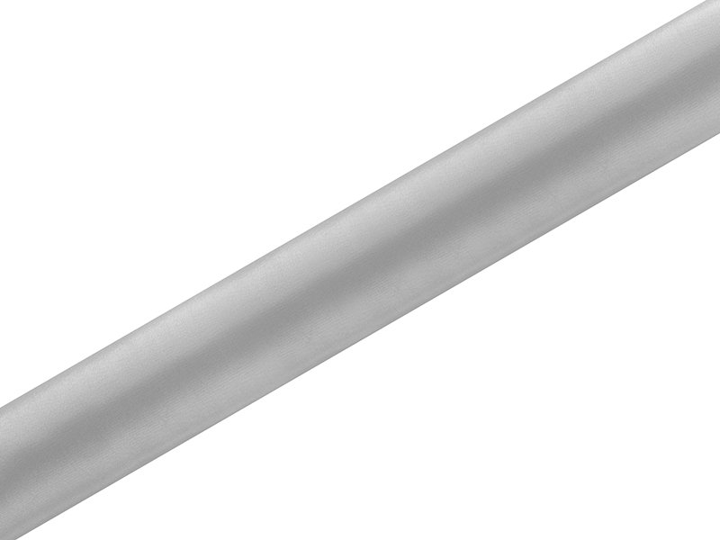 Satyna gładka srebrny 0.36 x 9m 1szt SATR36-018