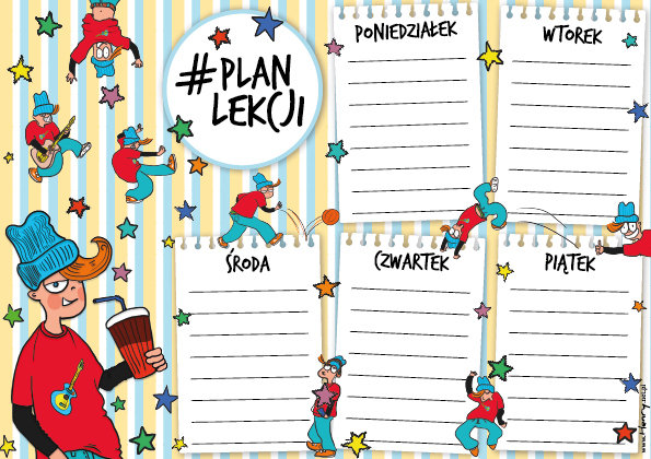 Elektrostatyczny plan lekcji A5 Chłopak 5907465662260
