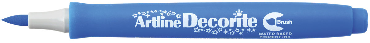 Artline SHACHIHATA Marker permanentny z końcówką pędzelkową Decorite BRUSH AR-035 blue 9561