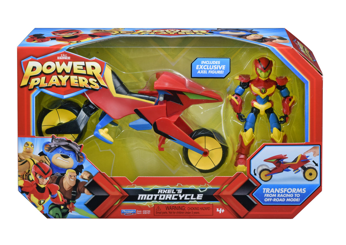 Power Players, figurka Axel, zestaw