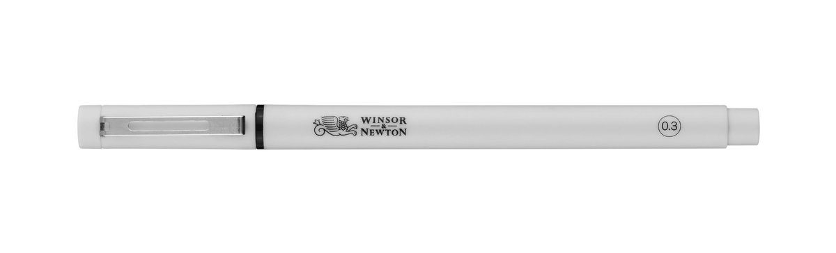 Winsor&newton Czarny Cienkopis Rozmiar 0.3