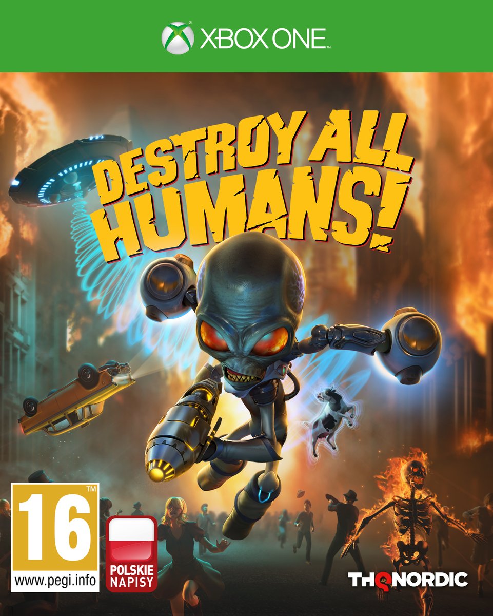 Destroy All Humans Edycja Crypto-137 GRA XBOX ONE