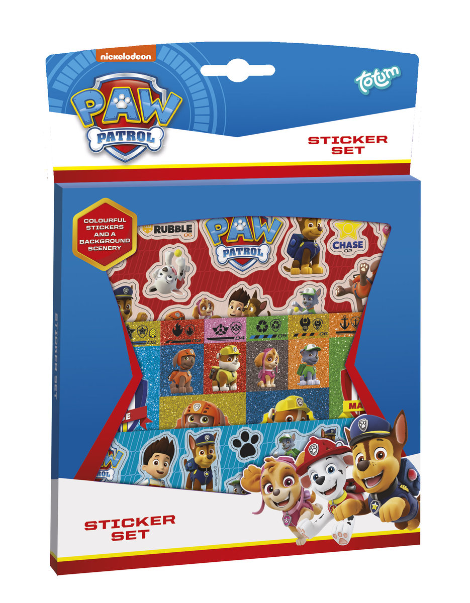 Totum Paw Patrol Paw Patrol Paw Patrol Stickerset 720022