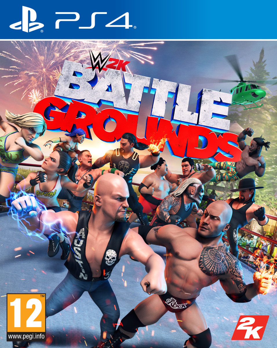 WWE Battlegrounds GRA PS4