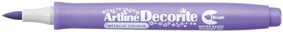 Artline SHACHIHATA Marker permanentny z końcówką pędzelkową Decorite BRUSH AR-035 brown 9554