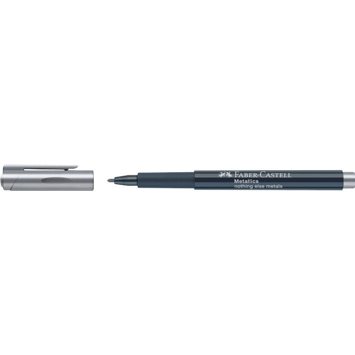 Faber Castell marker Metallic Nothing Else Metals 1,5 mm srebrny twm_971785