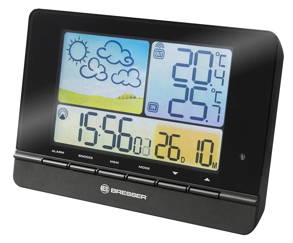 Bresser MeteoTrend Colour RC Czarny