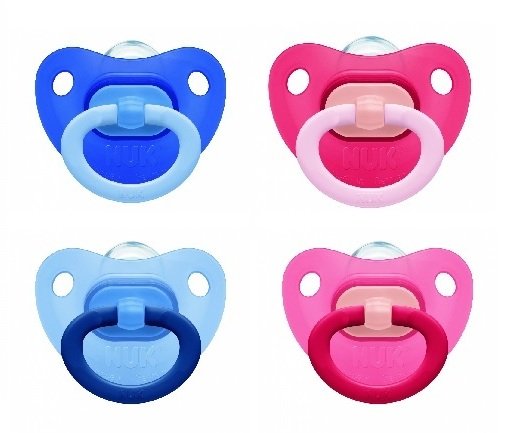 NUK Silikonowy smoczek uspokajający Fashion 0-6m rozm. 1 39141