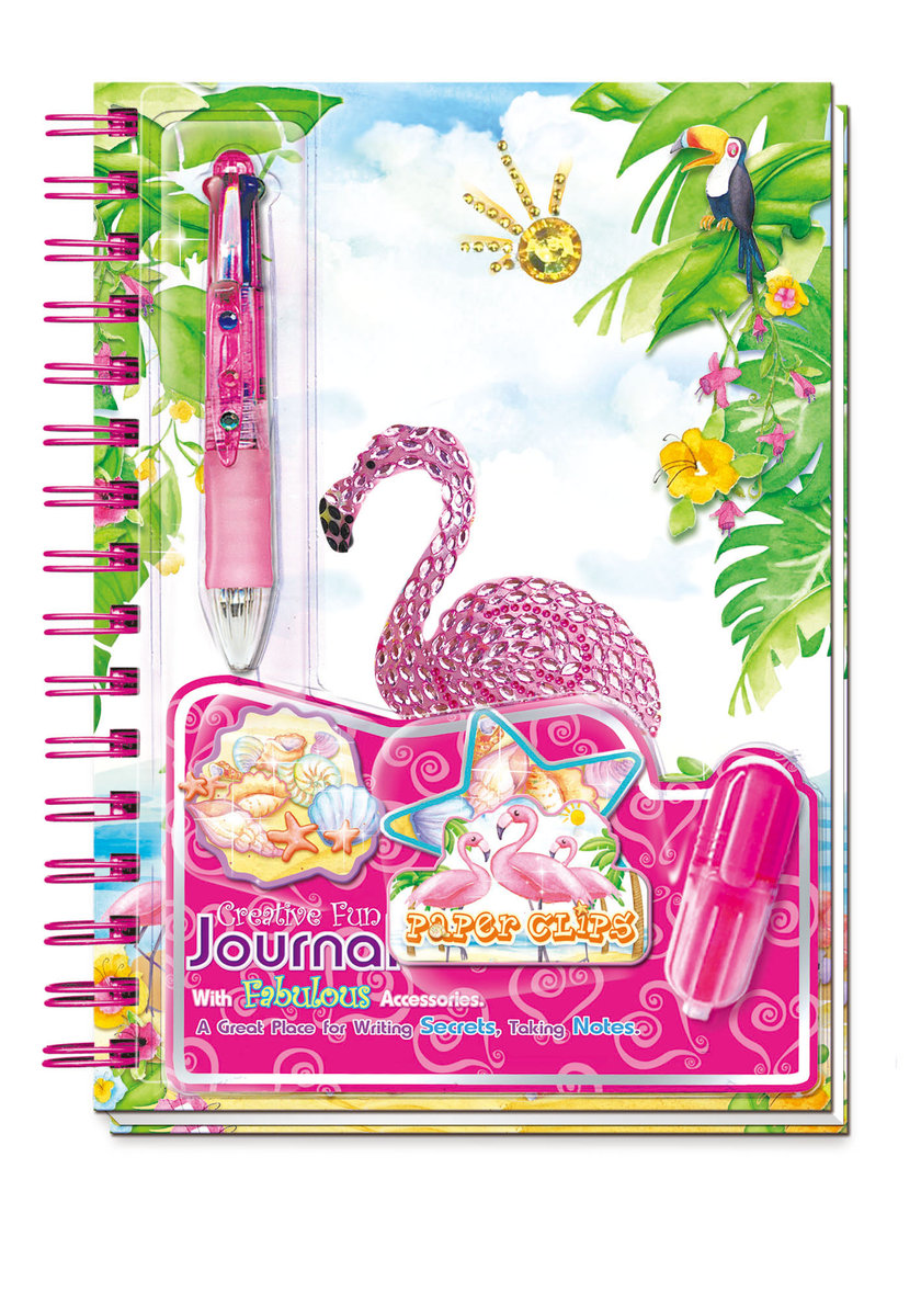 Pulio Pecoware Pamiętnik na spirali Flaming