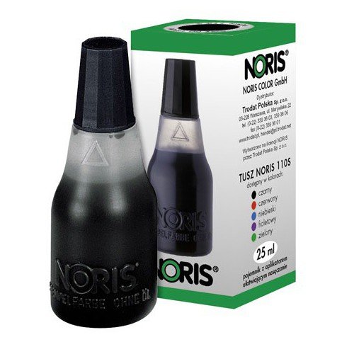 Noris Tusz do stempli gumowych 110S czarny NN1000