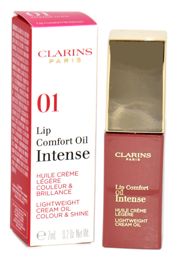 Clarins Lip Comfort Oil Intense 7ml olejek do ust 01 intense nude