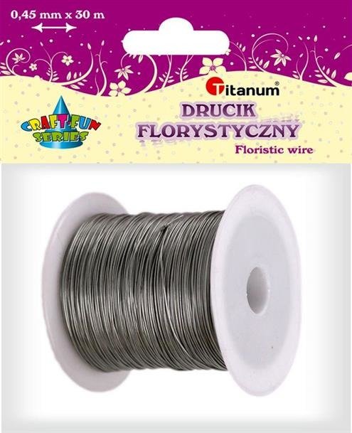 Titanum Drucik florystyczny srebrny 339370