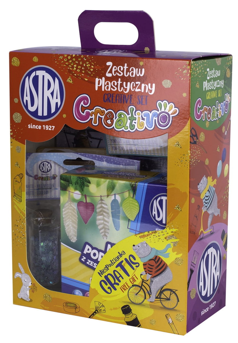 ASTRA art-pap Zestaw świąteczny zimowy