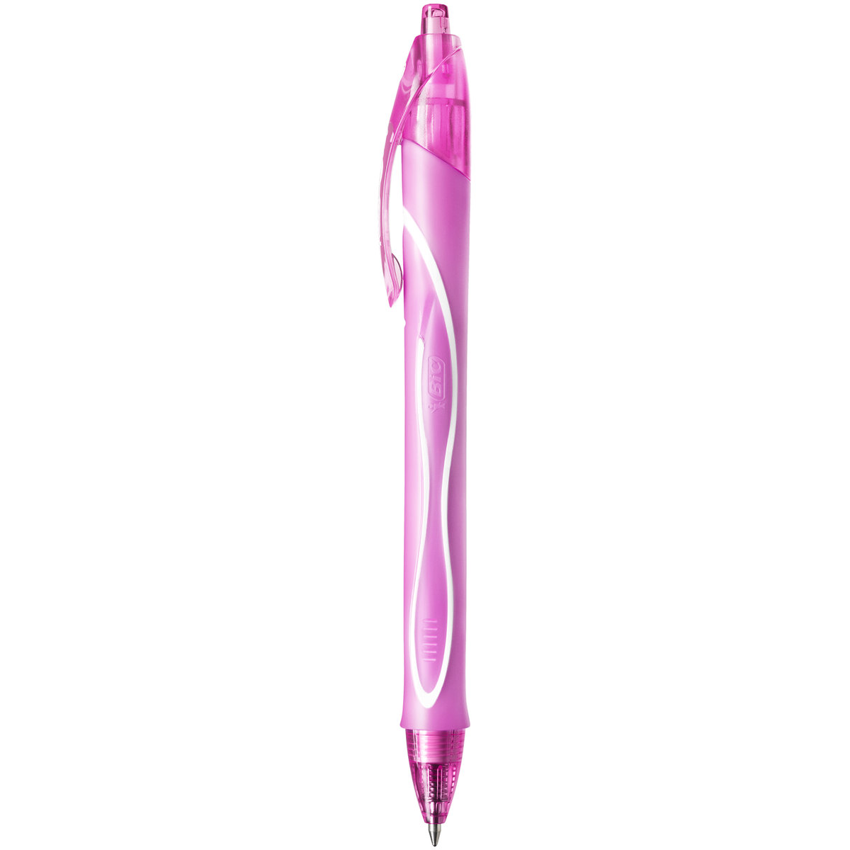 NoName długopis Gelocity Quick Dry 1,5 x 14,5 cm 0,7 mm różowy