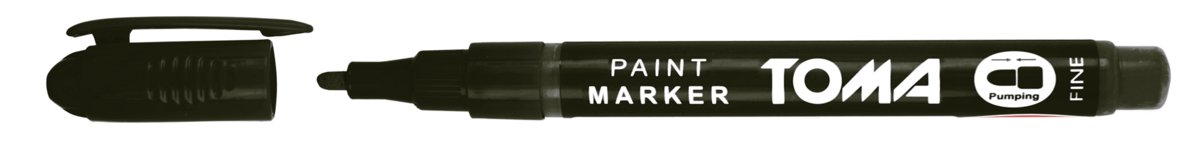 Toma Marker olejowy TO-441 1,5mm CZARNY