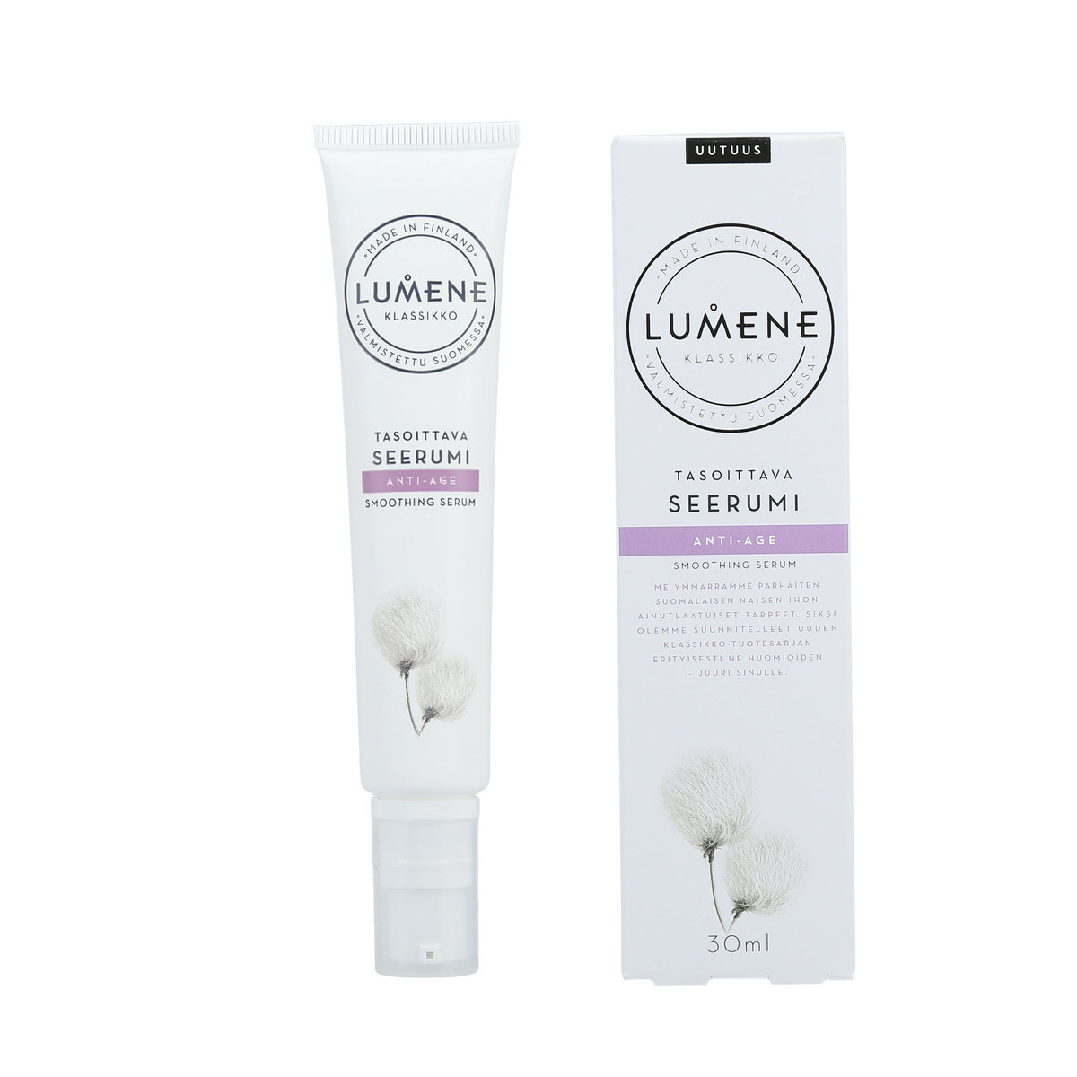 Lumene KLASIKKO - Anti-Age Smoothing Serum - Wygładzające serum do twarzy