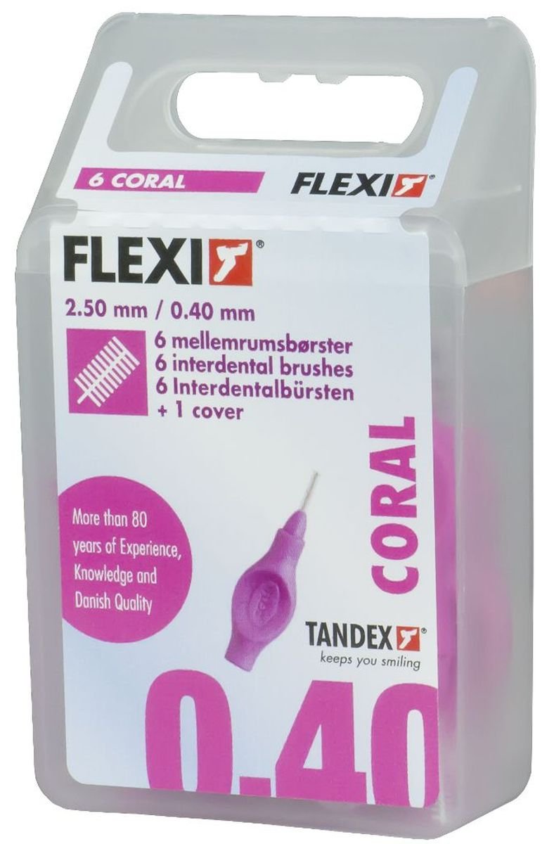 Tandex Flexi 0,40 szczoteczki międzyzębowe 6szt