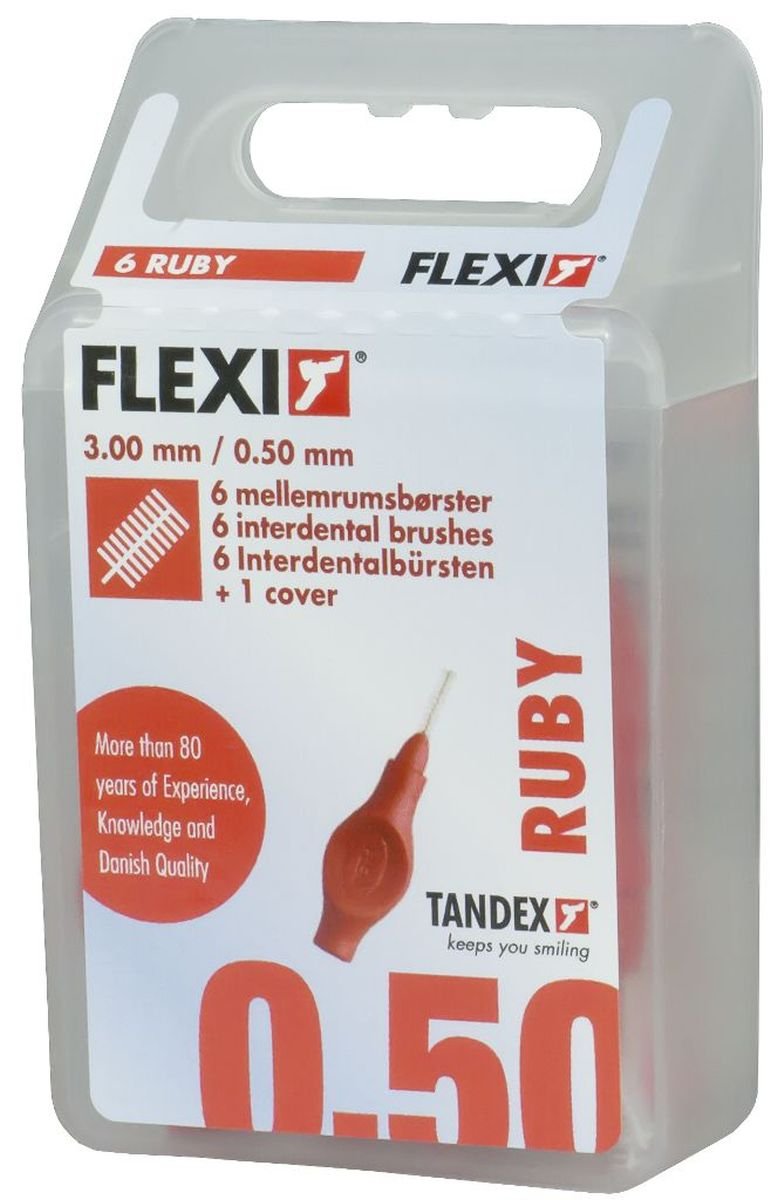 Tandex Flexi 0,50 szczoteczki międzyzębowe 6szt