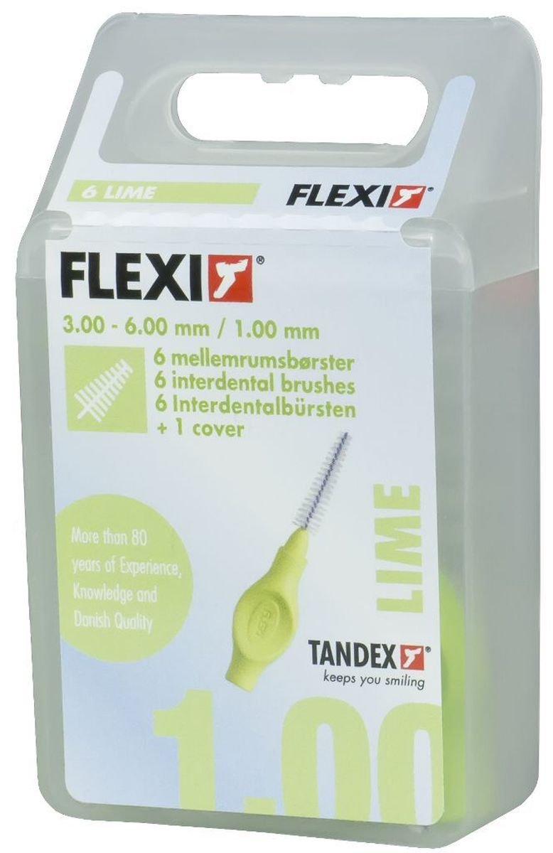 Tandex Flexi 1,0 szczoteczki międzyzębowe choinka 6szt