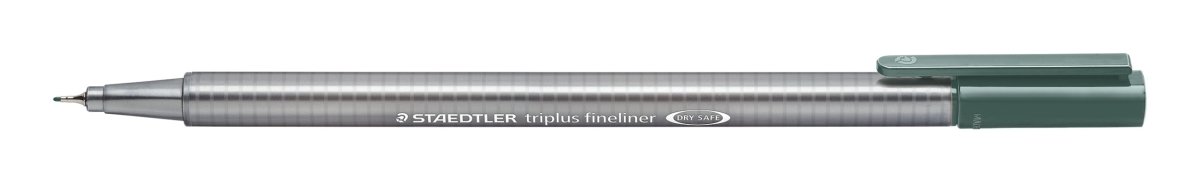 Staedtler, Cienkopis trójkątny triplus, ciepły szary, 0.3 mm