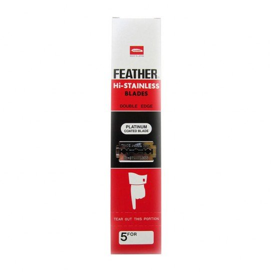 Feather 100 hojas de Doble Filo  Hi Stainless FEATHERNERE