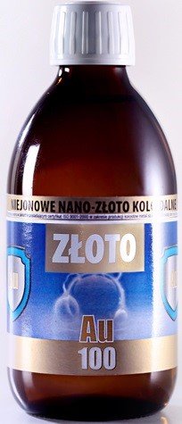 PRO AKTIV PRO AKTIV NANO ZŁOTO KOLOIDALNE 10PPM 300ML