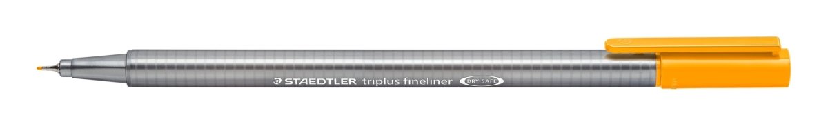 Staedtler Cienkopis TRIPLUS FINE jasnopomarańczowa STEADTLER 334-43 0.3