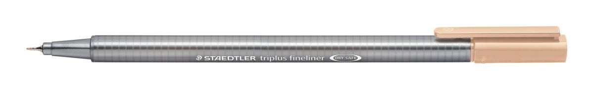 Staedtler, Cienkopis trójkątny triplus®, piaskowy, 0.3 mm
