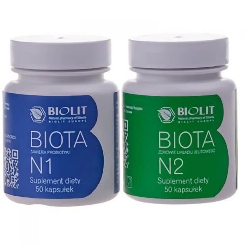 Biolit Biota Complex Probiotyki Suplement diety 100 kaps.