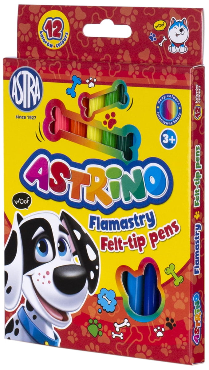 Astra Flamastry ASTRINO 12 kolorów AE519AST