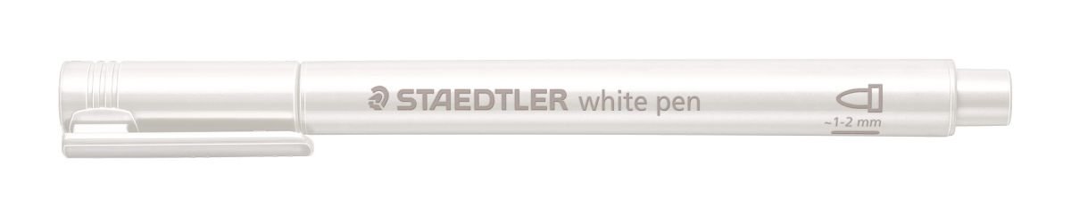 Happy Color Marker Metaliczny Staedtler M Okrągła Końcówka Biały S-8323-0