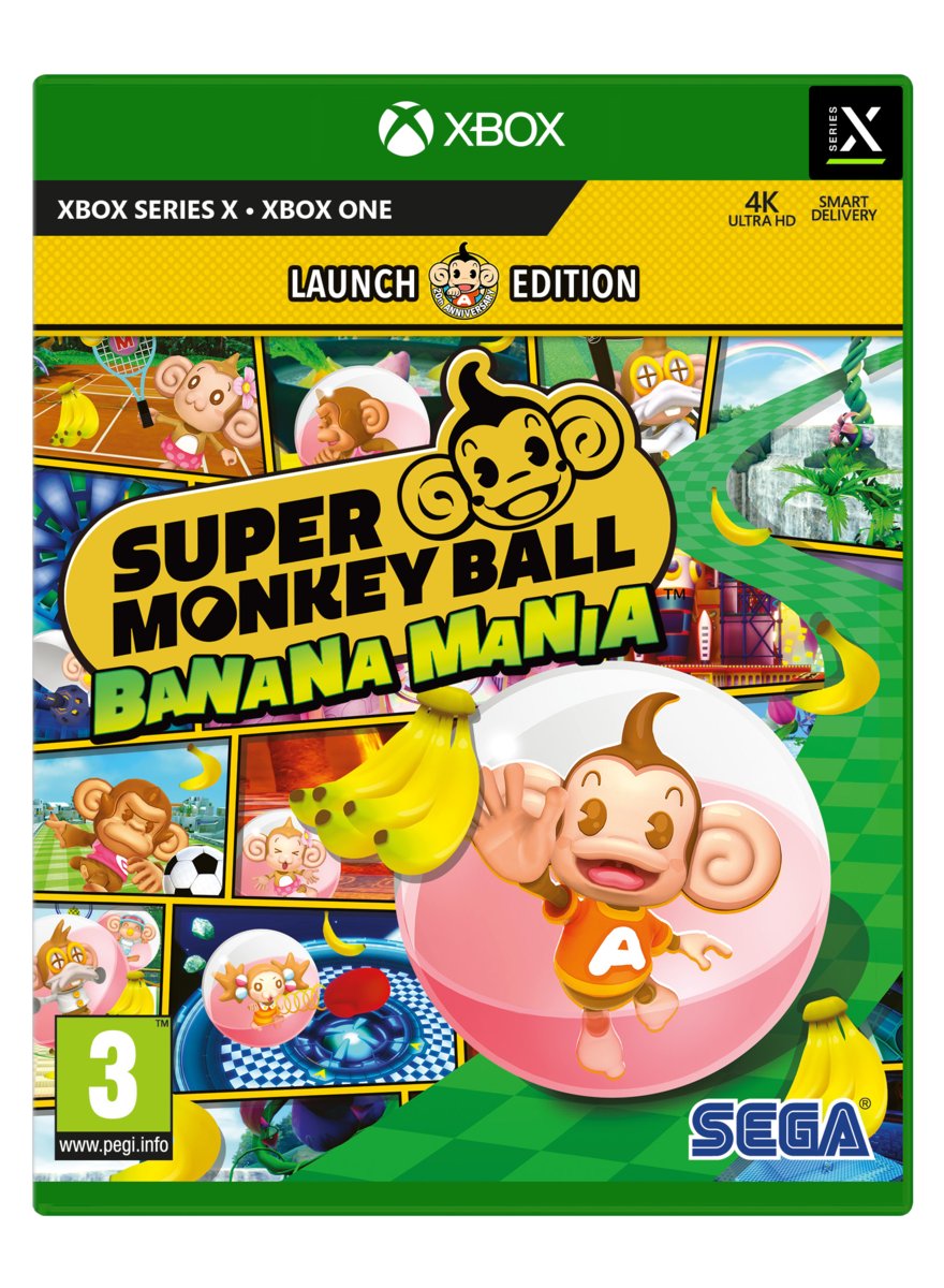 Фото - Гра Sega Super Monkey Ball Banana Mania Launch Edition  // WYSYŁKA 24h // (XONE/XSX)