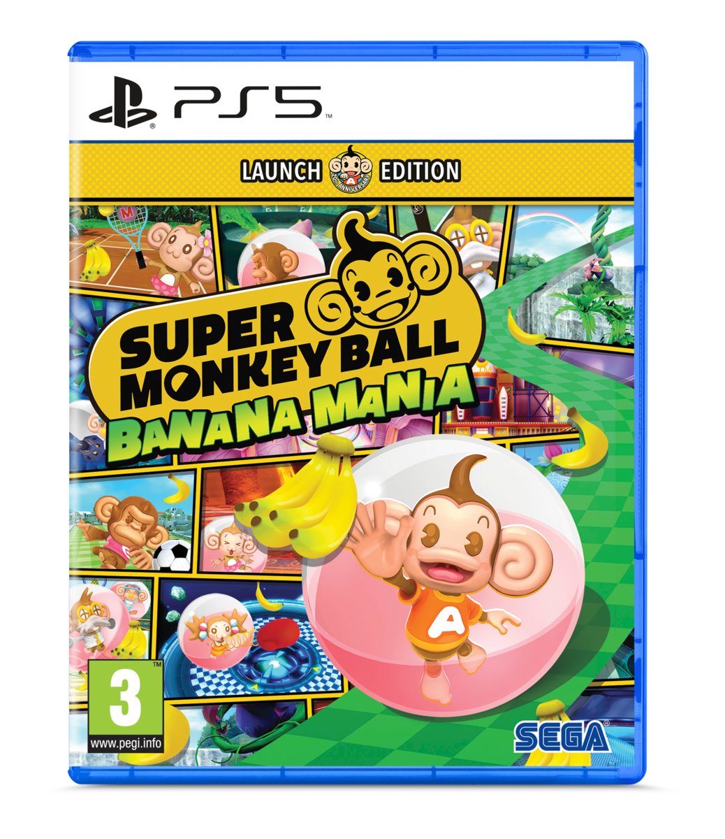 Super Monkey Ball Banana Mania Launch Edition GRA PS5