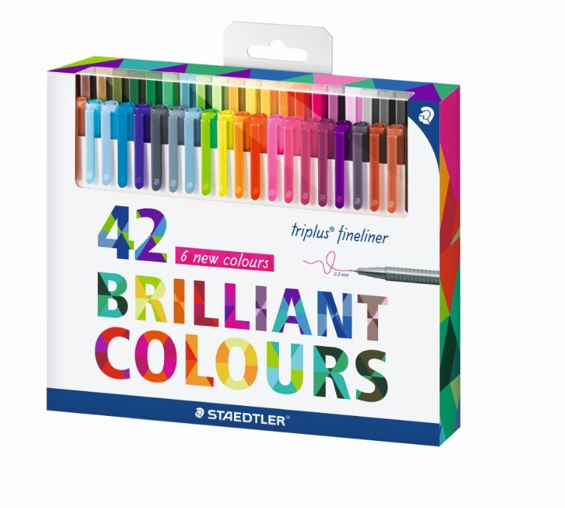 Staedtler Cienkopis Triplus 42 kolory