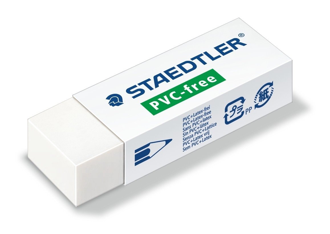 Staedtler, Gumka PVC-free do ołówka, 43x19x13 mm