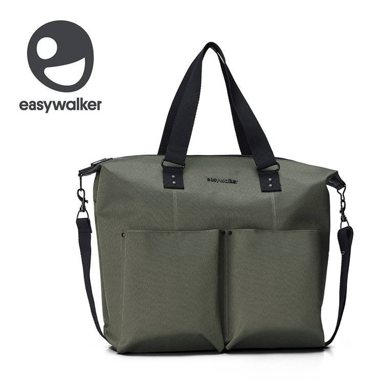 Easywalker Torba do wózka z przewijakiem i organizerem Emerald Green zielony