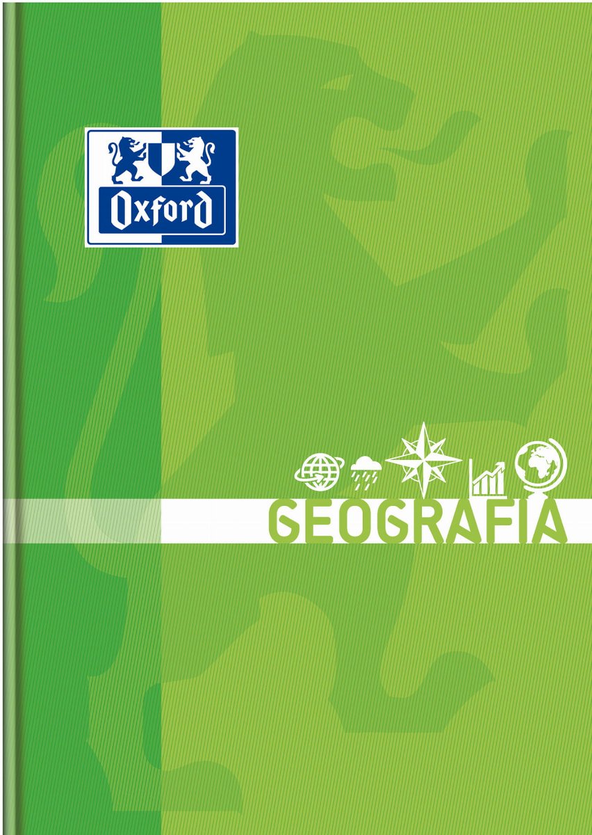 Brulion Oxford Geografia A5 80K